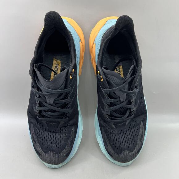 Hoka One One Clifton Edge Running Shoes Men Size 9 Black Blue Comfort Sneakers main image 4